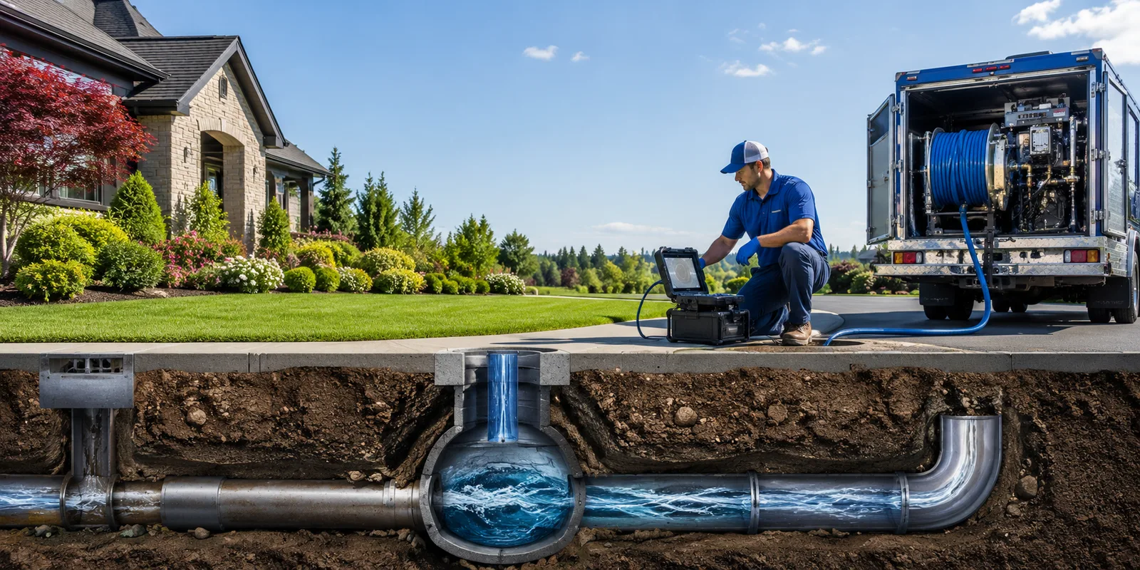 Drainage restoration information for Mainesburg, PA